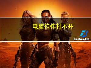电脑软件打不开（电脑软）