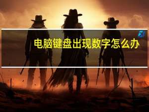 电脑键盘出现数字怎么办（电脑键盘出现数字）