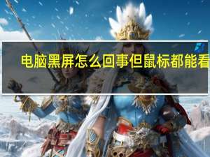 电脑黑屏怎么回事但鼠标都能看到（电脑黑屏怎么回事）