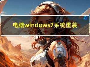 电脑windows7系统重装（windows7系统好用吗）