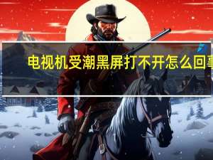 电视机受潮黑屏打不开怎么回事（电视机受潮怎么办）