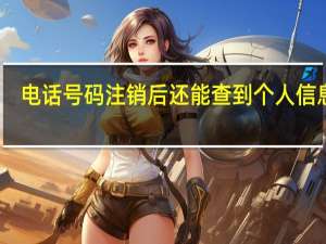 电话号码注销后还能查到个人信息吗