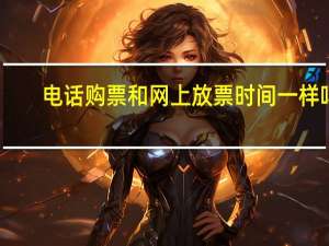 电话购票和网上放票时间一样吗（电话购票流程）