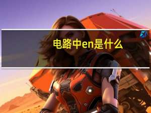 电路中en是什么