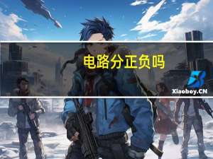 电路分正负吗