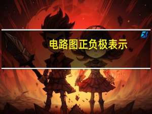 电路图正负极表示