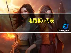 电路板u代表