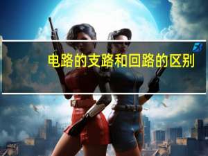 电路的支路和回路的区别