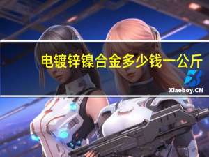 电镀锌镍合金多少钱一公斤（电镀锌）