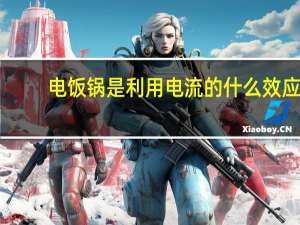 电饭锅是利用电流的什么效应