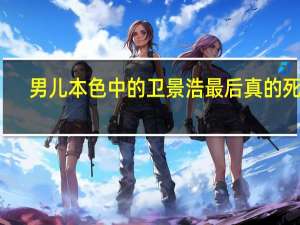 男儿本色中的卫景浩最后真的死了