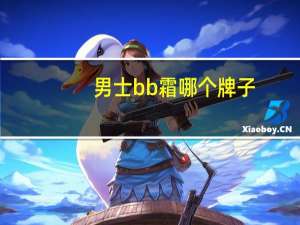 男士bb霜哪个牌子