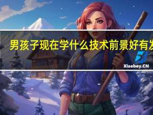 男孩子现在学什么技术前景好有发展
