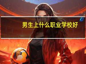 男生上什么职业学校好