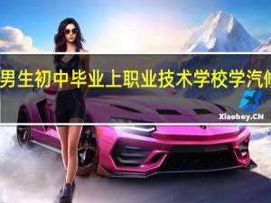 男生初中毕业上职业技术学校学汽修如何