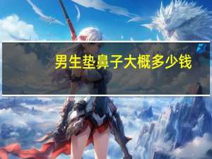男生垫鼻子大概多少钱，做隆鼻多少钱