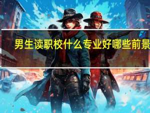 男生读职校什么专业好 哪些前景好