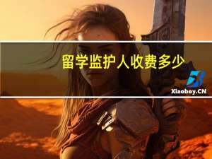 留学监护人收费多少