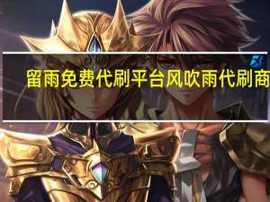 留雨免费代刷平台 风吹雨代刷商城(搜索留雨)