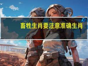 畜牲生肖要注意准确生肖：辅助最新解答-996.ISO.163