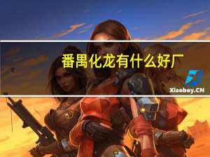 番禺化龙有什么好厂