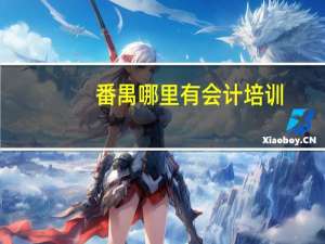 番禺哪里有会计培训