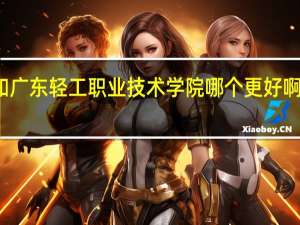 番禺职业技术学院和广东轻工职业技术学院哪个更好啊 番禺职业技术学院分数线