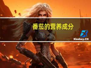 番茄的营养成分（番茄的营养价值）