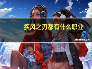 疾风之刃都有什么职业（疾风之刃职业）