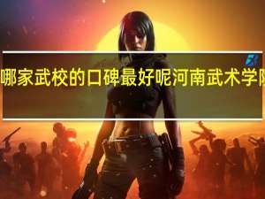 登封哪家武校的口碑最好呢 河南武术学院哪家最好