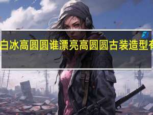 白冰高圆圆谁漂亮 高圆圆古装造型有多美