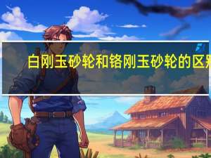 白刚玉砂轮和铬刚玉砂轮的区别（白刚玉砂轮）
