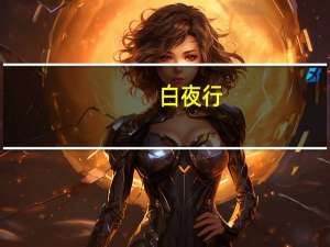 白夜行（关于白夜行的介绍）