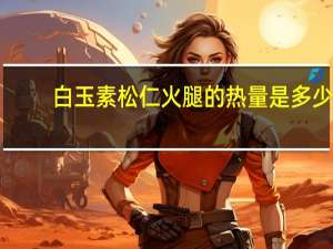 白玉 素松仁火腿的热量是多少