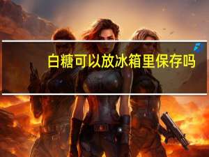白糖可以放冰箱里保存吗