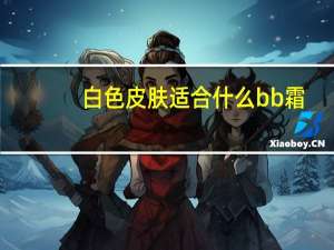白色皮肤适合什么bb霜