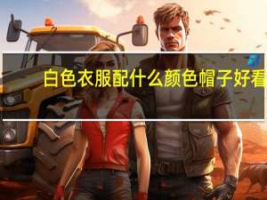 白色衣服配什么颜色帽子好看