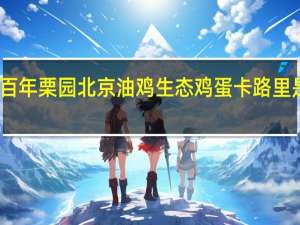 百年栗园北京油鸡生态鸡蛋卡路里是多少