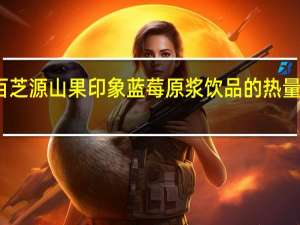 百芝源 山果印象蓝莓原浆饮品的热量是多少