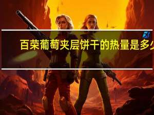 百荣 葡萄夹层饼干的热量是多少
