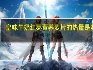 皇味 牛奶红枣营养麦片的热量是多少