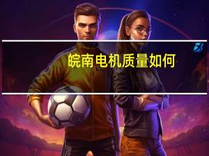 皖南电机质量如何