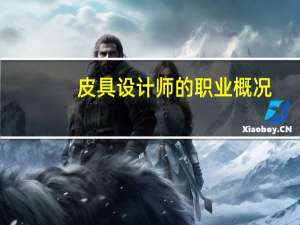 皮具设计师的职业概况