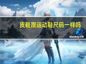 皮鞋跟运动鞋尺码一样吗