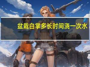 盆栽白掌多长时间浇一次水