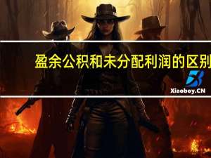 盈余公积和未分配利润的区别