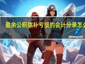 盈余公积弥补亏损的会计分录怎么做