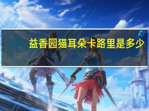 益香园 猫耳朵卡路里是多少