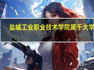 盐城工业职业技术学院属于大学吗