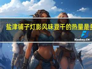 盐津铺子 灯影风味豆干的热量是多少
